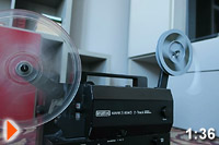 Proiettore Eumig S804D - Fine proiezione.
