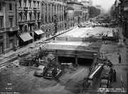 Arriva la metropolitana - Corso Venezia.