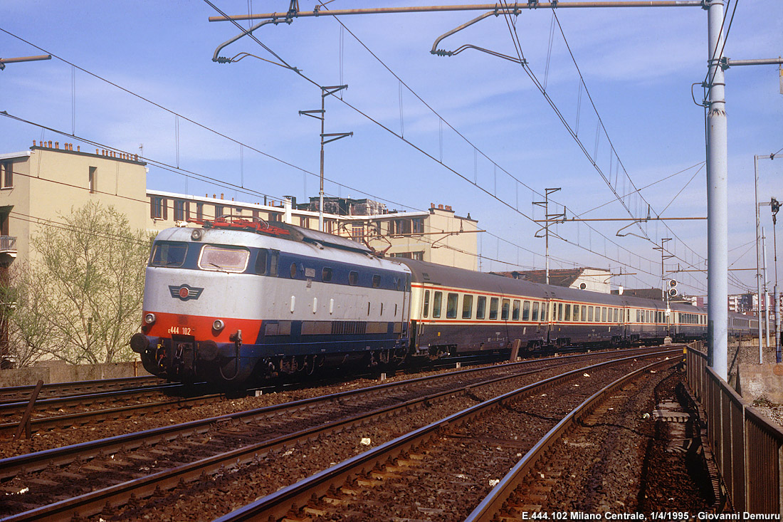 Il tempo delle E.444 - Milano Centrale.