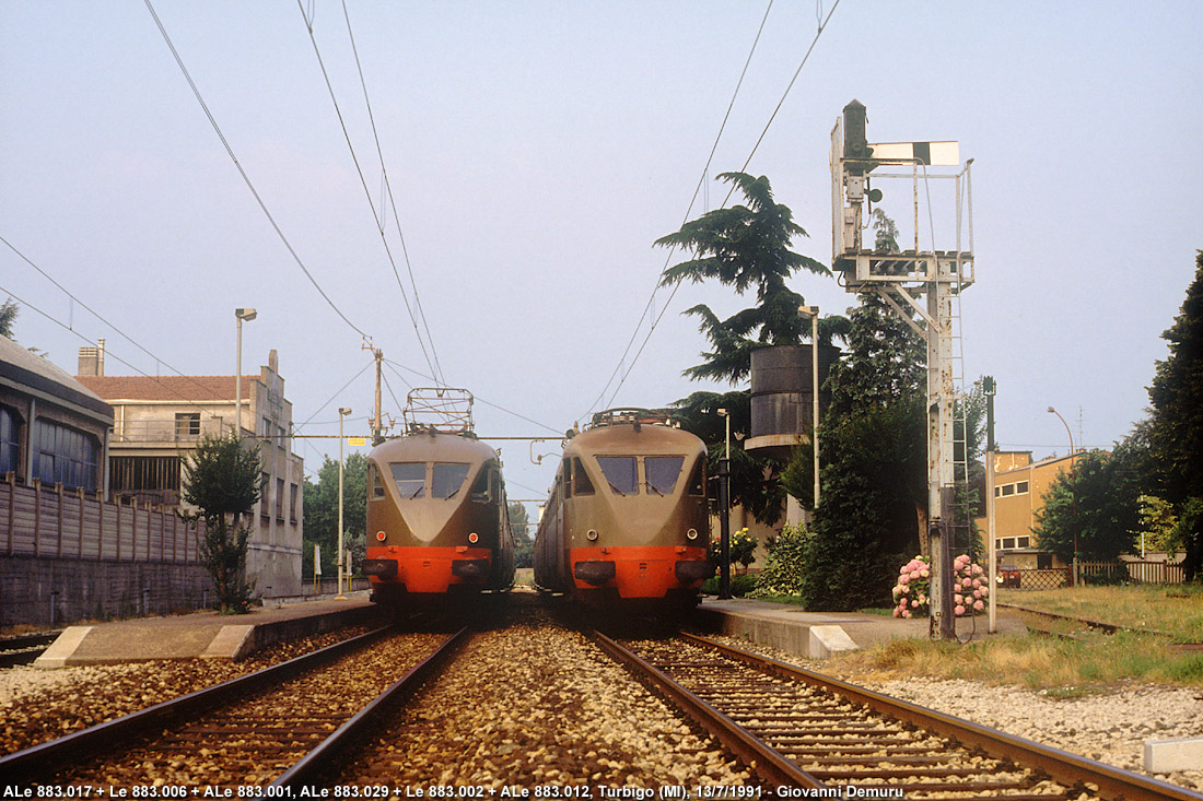 Passeggeri e merci sulle Nord - Turbigo.