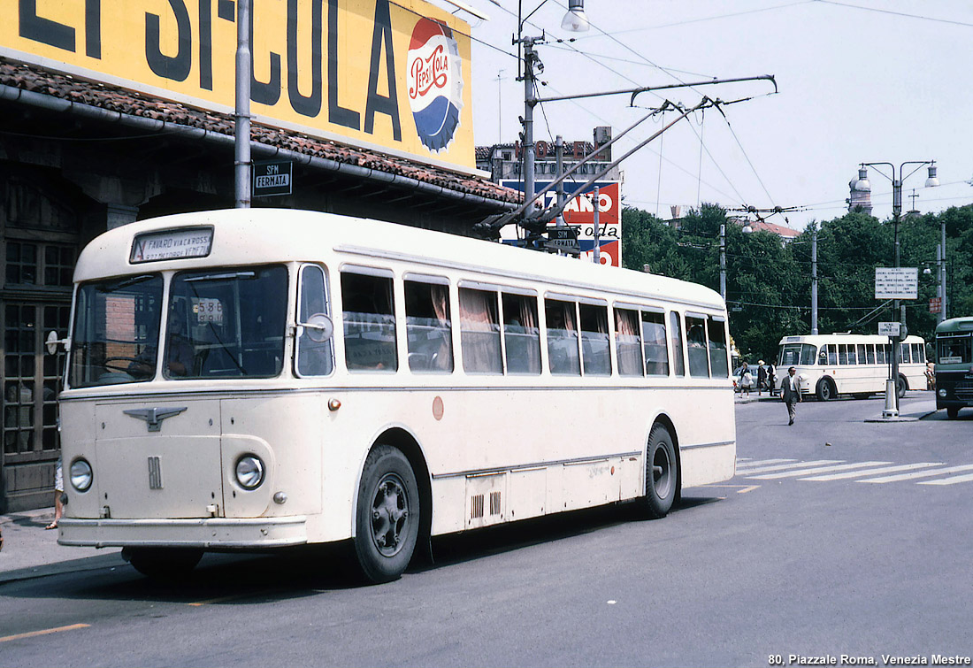 Filobus 2401 e 2411 - Venezia Mestre.