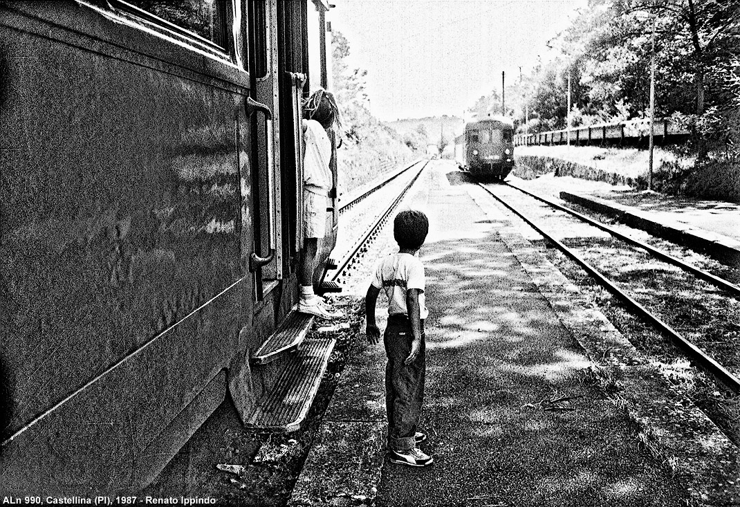 Elaborando la ferrovia degli anni '80 - Castellina.