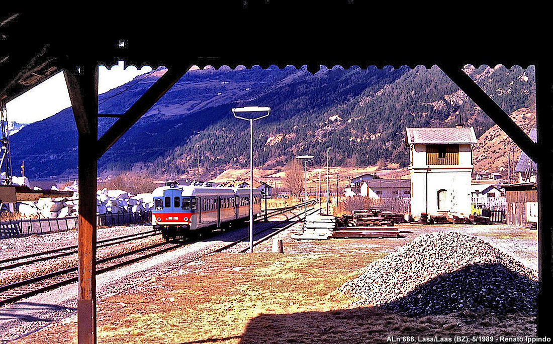 Elaborando la ferrovia degli anni '80 - Lasa.