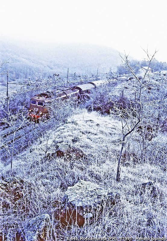 Elaborando la ferrovia degli anni '80 - Roccamurata.