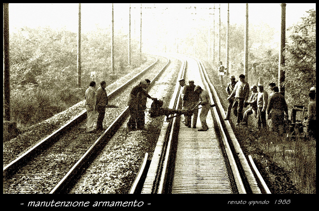 Astrazioni ferroviarie - Manutenzione armamento.