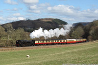 Llangollen Railway - BR 80072, Glyndyfrdwy.