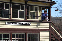 Llangollen Railway - SignalBox, Glyndyfrdwy.