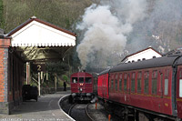 Llangollen Railway - GWR SRM93+AT92, Llangollen.