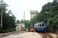 Le vetture storiche e gli spintori - Vetta Scorcola.