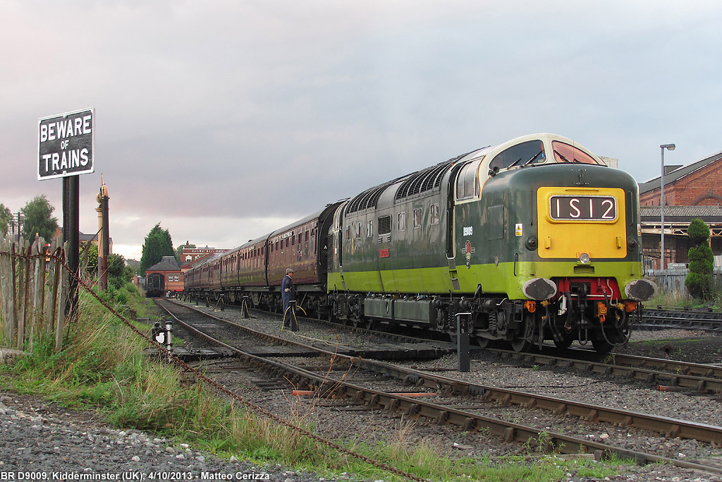 Severn Valley Railway - BR D9009, Kidderminster.