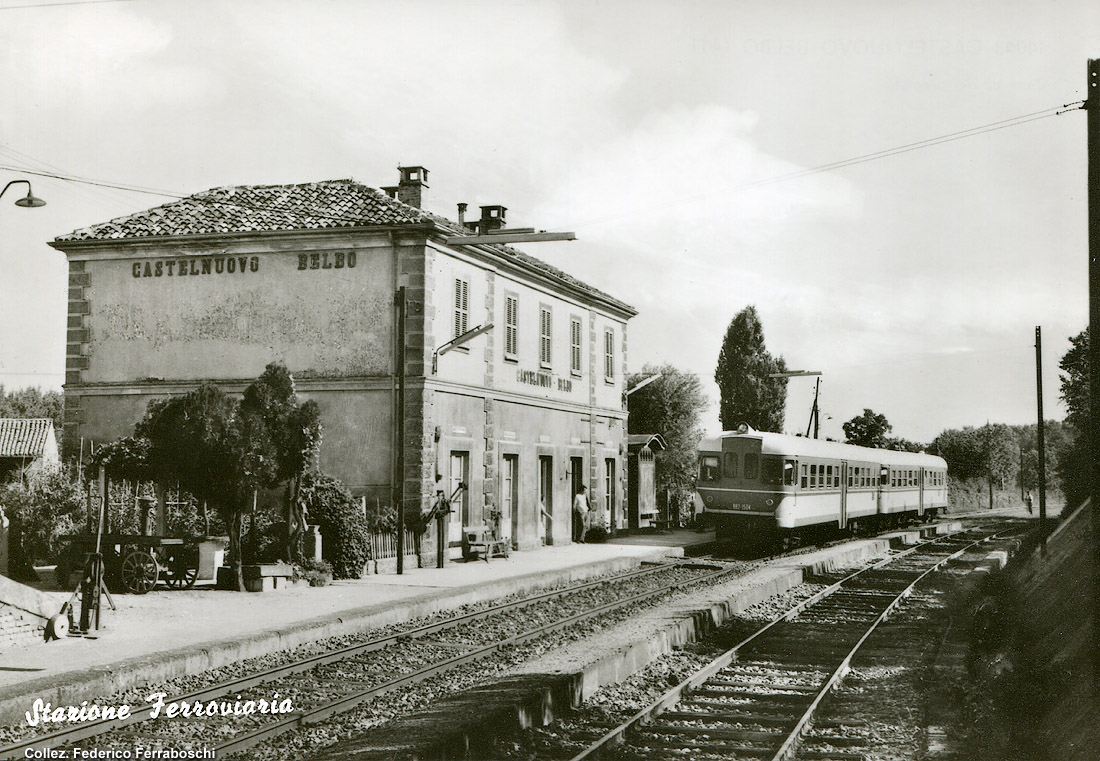 Automotrici in cartolina - Castelnuovo Belbo.