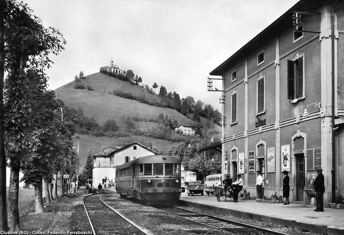 Automotrici in cartolina - Clusone.