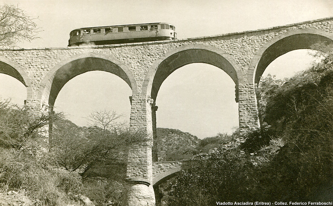Ferrovie Eritree - Viadotto Asciadira.