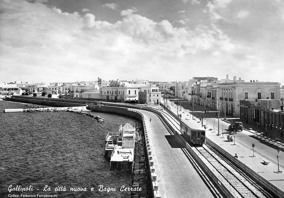 Automotrici in cartolina - Gallipoli.