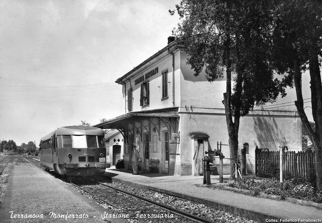 Automotrici in cartolina - Terranova Monferrato.
