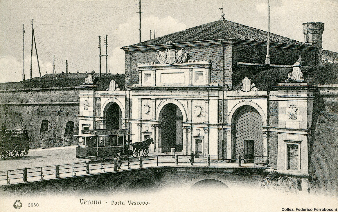 Quando i tram andavano a cavalli - Verona.