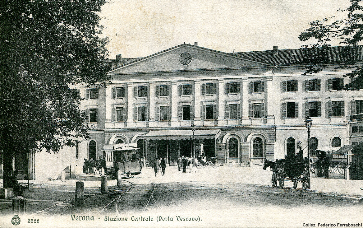 Quando i tram andavano a cavalli - Verona.