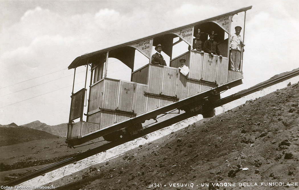Funicolari del Vesuvio - Funicolare 1904.