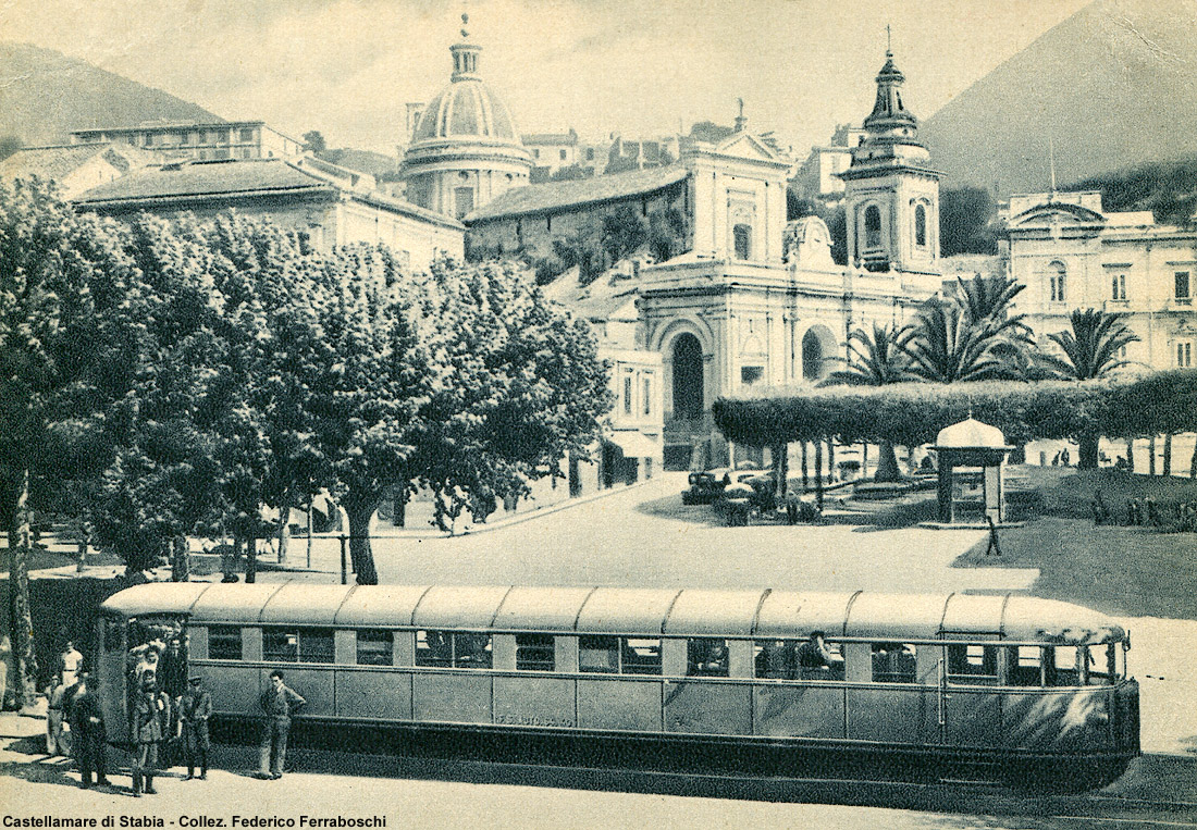 Automotrici in cartolina - Castellamare di Stabia.