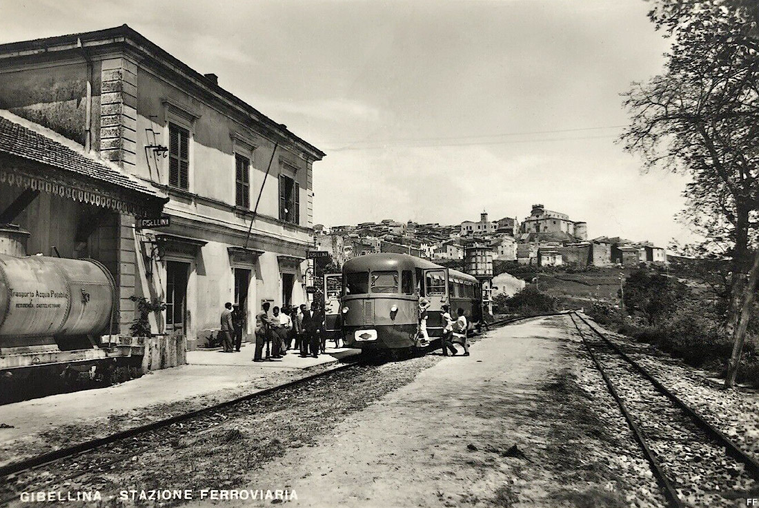 Automotrici in cartolina - Gibellina.
