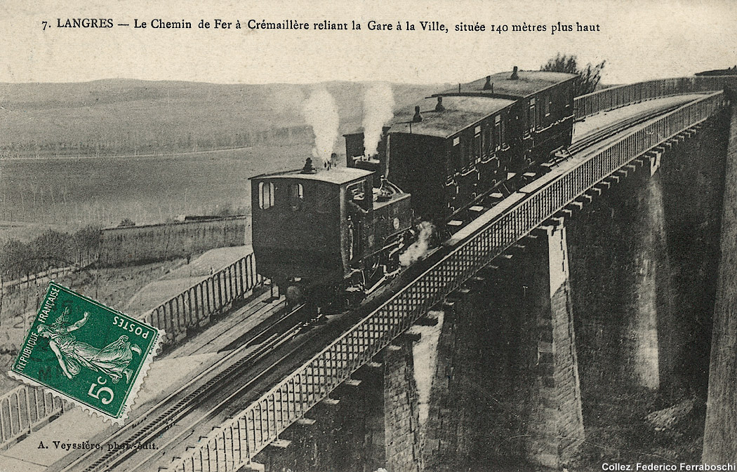 Cremagliere in cartolina - Langres
