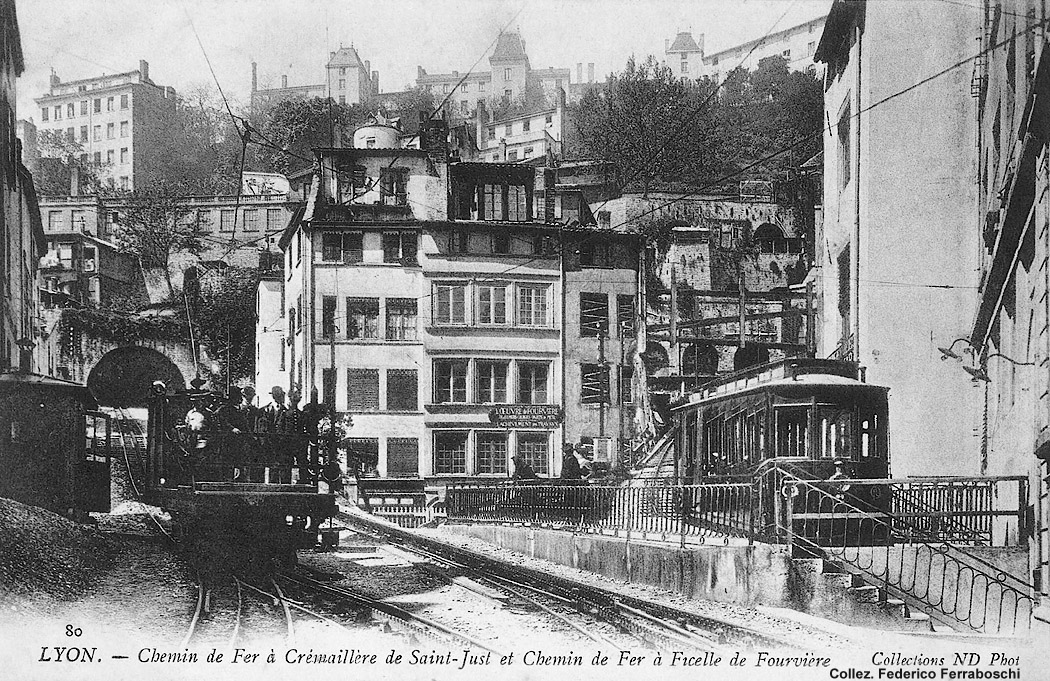Cremagliere in cartolina - Lyon