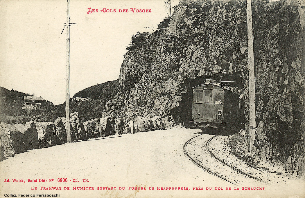 Cremagliere in cartolina - Munster - la Schlucht
