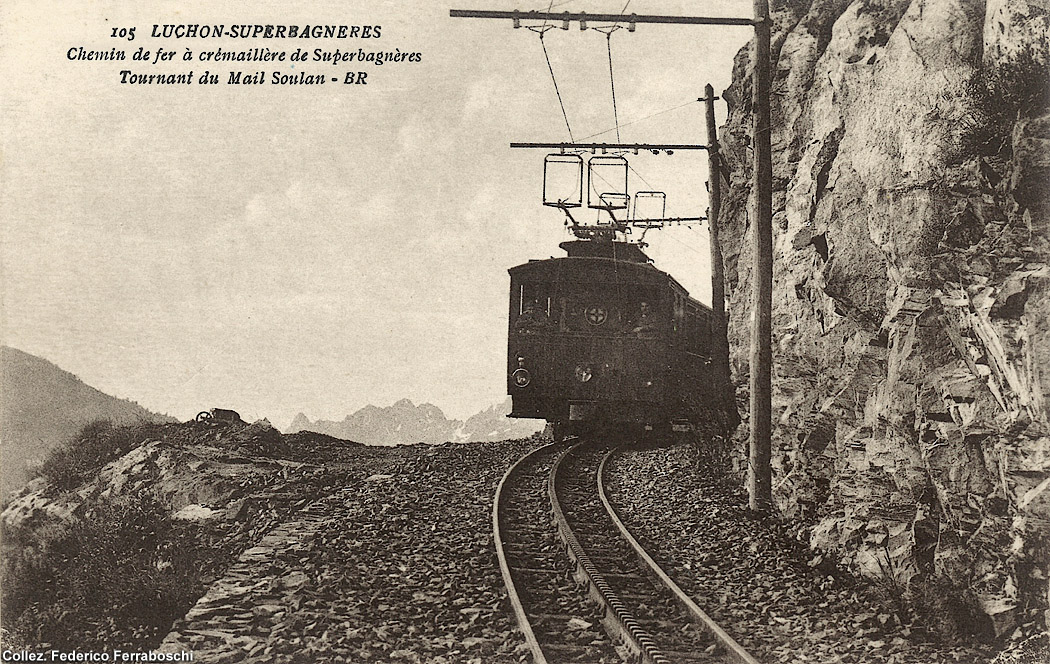Cremagliere in cartolina - Luchon - Superbagneres