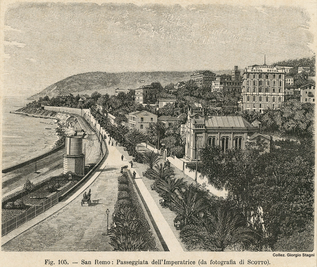 Binari a San Remo - Sanremo, stazione.