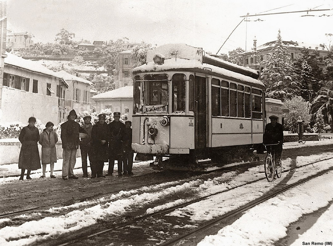 La tranvia Taggia-San Remo-Ospedaletti - Sanremo.