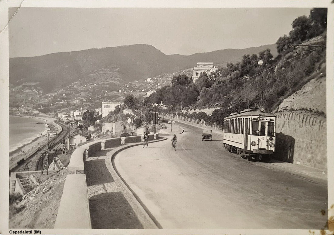 La tranvia Taggia-San Remo-Ospedaletti - Ospedaletti.