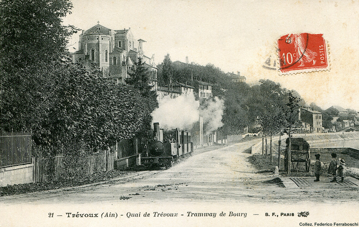 Tranvie francesi d'inizio Novecento - Tramways de l'Ain.