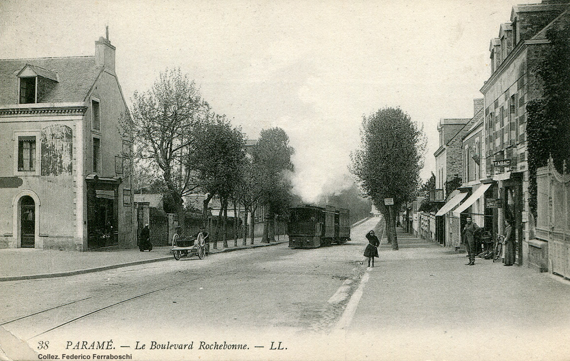 Tranvie francesi d'inizio Novecento - Tramways bretons.