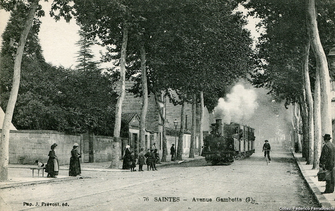 Tranvie francesi d'inizio Novecento - Compagnie des Chemins de fer conomiques des Charentes.