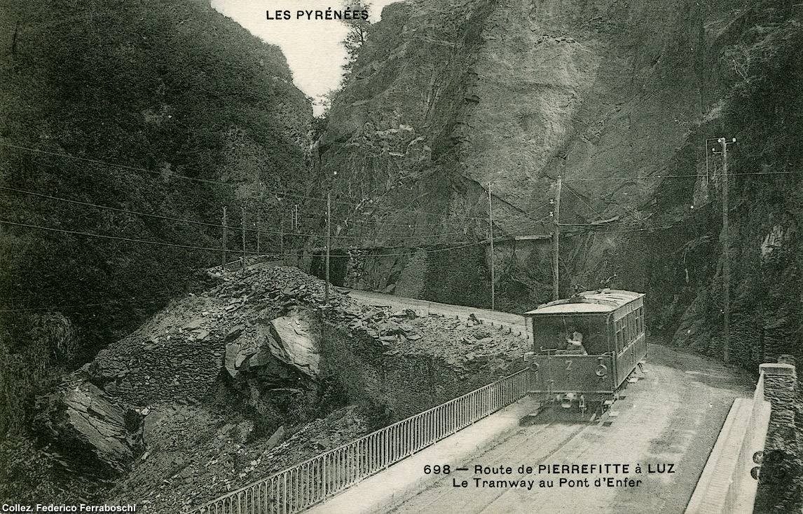 La trazione elettrica. - Pierrefitte - Luz.