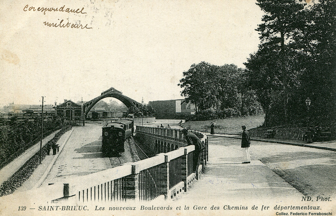 Tranvie francesi d'inizio Novecento - Saint-Brieuc.