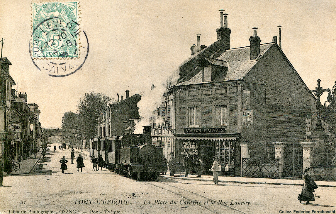 Tranvie francesi d'inizio Novecento - Pont-LEveque.