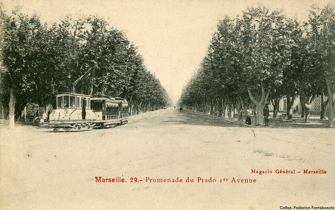La trazione elettrica. - Marseille.