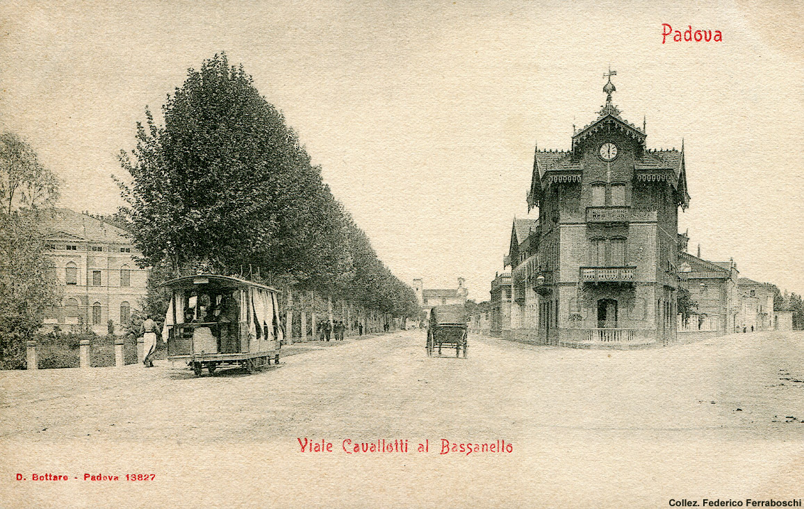 Quando i tram andavano a cavalli - Padova.