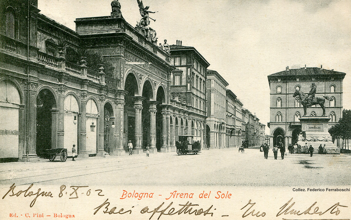 Quando i tram andavano a cavalli - Bologna.