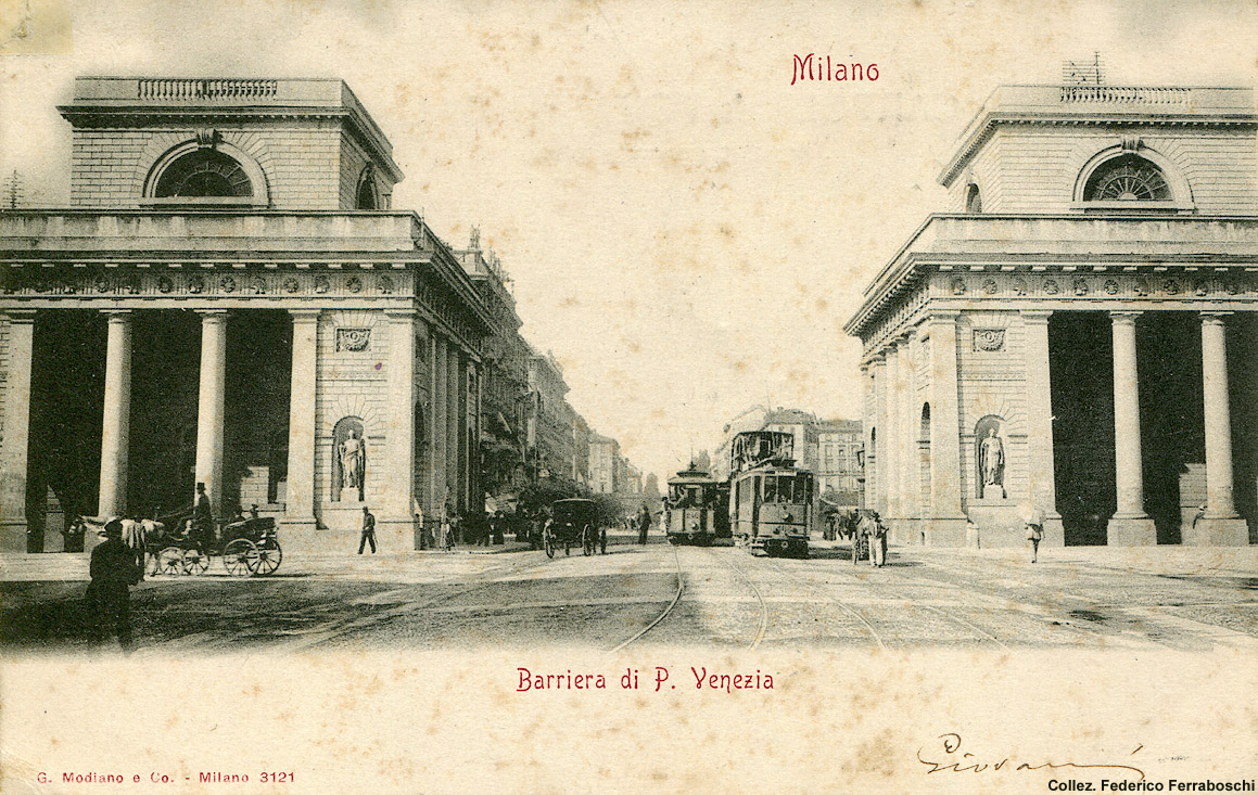Tram giardiniera - Milano.