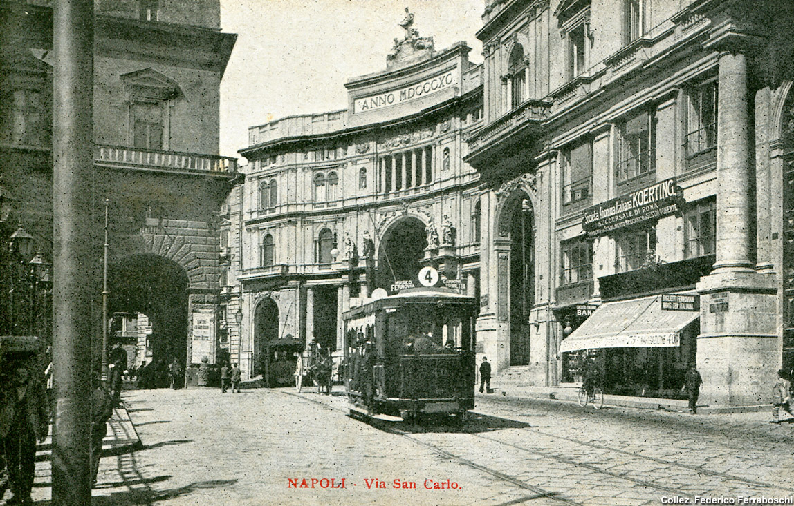 Tram giardiniera - Napoli.