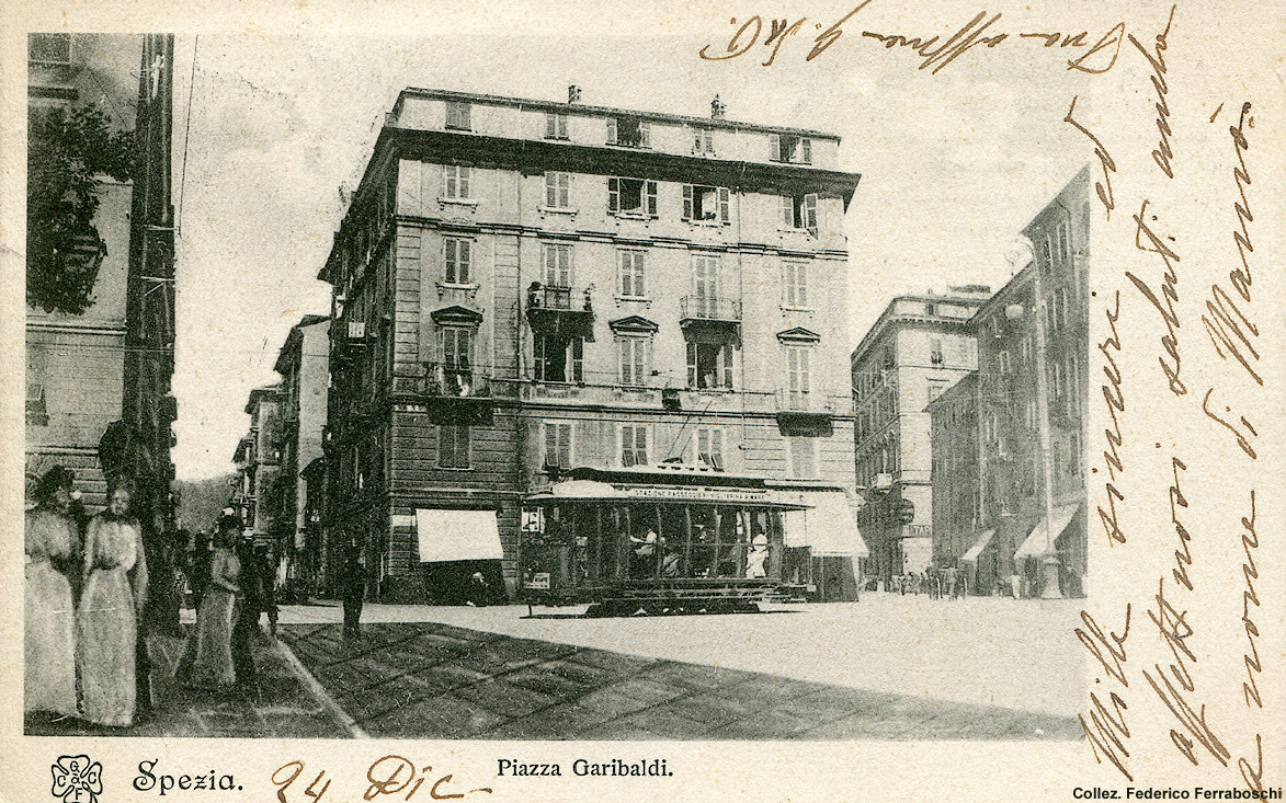 Tram giardiniera - La Spezia.