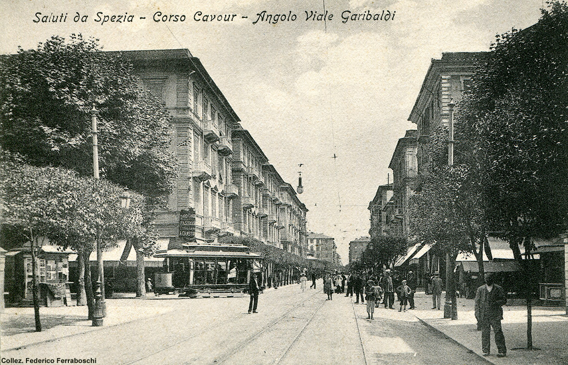 Tram giardiniera - La Spezia.