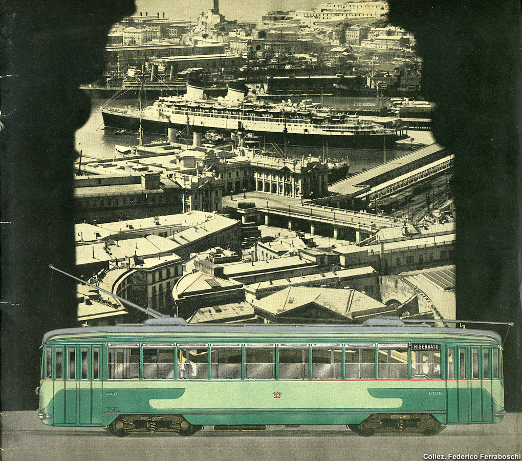 I tram di Genova - Le Littorine - Copertina 2.