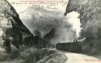 Tranvie francesi d'inizio Novecento - Tramway d'Annecy à Thônes.