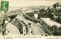 Tranvie francesi d'inizio Novecento - Biarritz.
