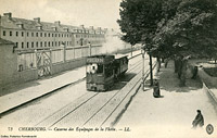 Tranvie francesi d'inizio Novecento - Cherbourg.