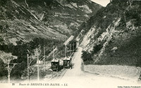 La trazione elettrica. - Brides-les-Bains.