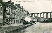 Tranvie francesi d'inizio Novecento - Morlaix.